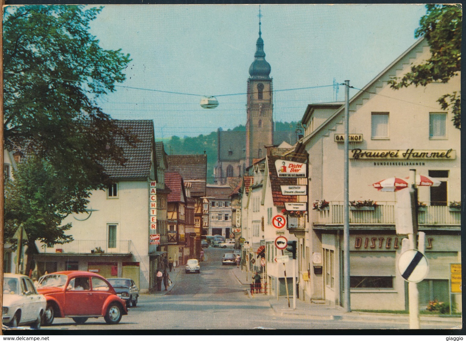 °°° 17486 - GERMANY - TAUBERBISCHOFSHEIM/BADEN - 1977 With Stamps °°° - Tauberbischofsheim