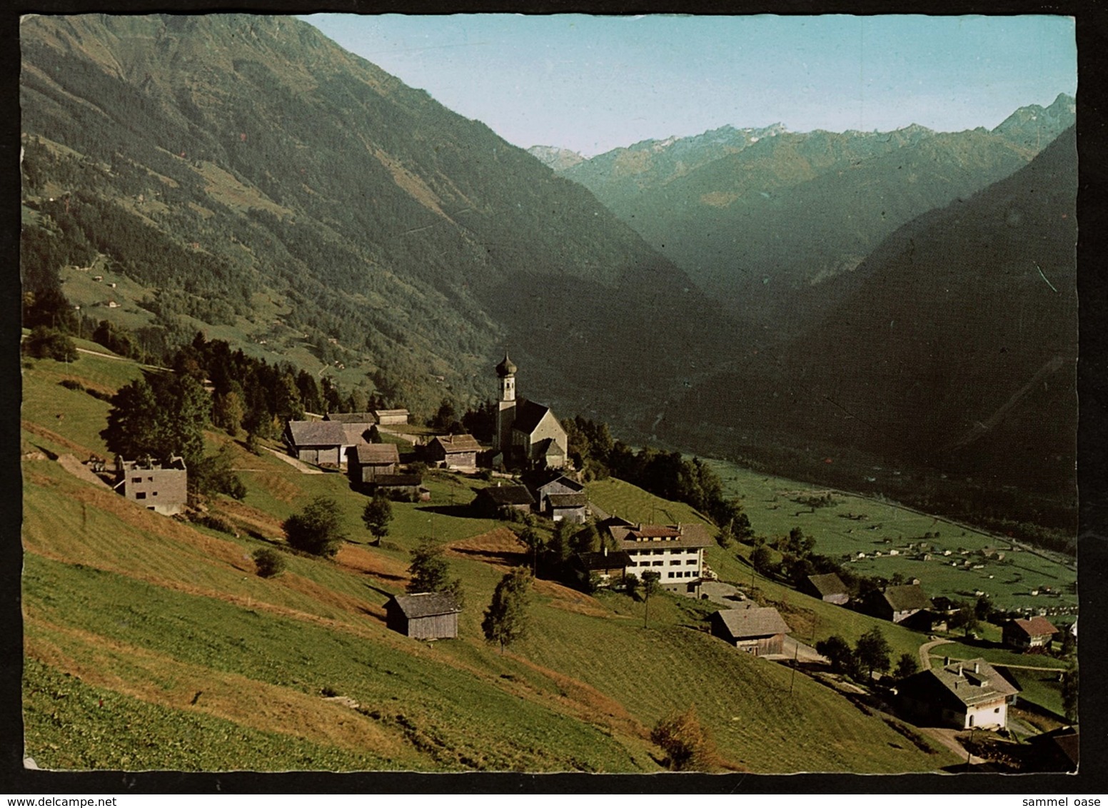 Bartholomäberg  -  Blick Auf Schrunser, Hochjoch, Silvretta  -  Ansichtskarte Ca.1968    (12424) - Schruns