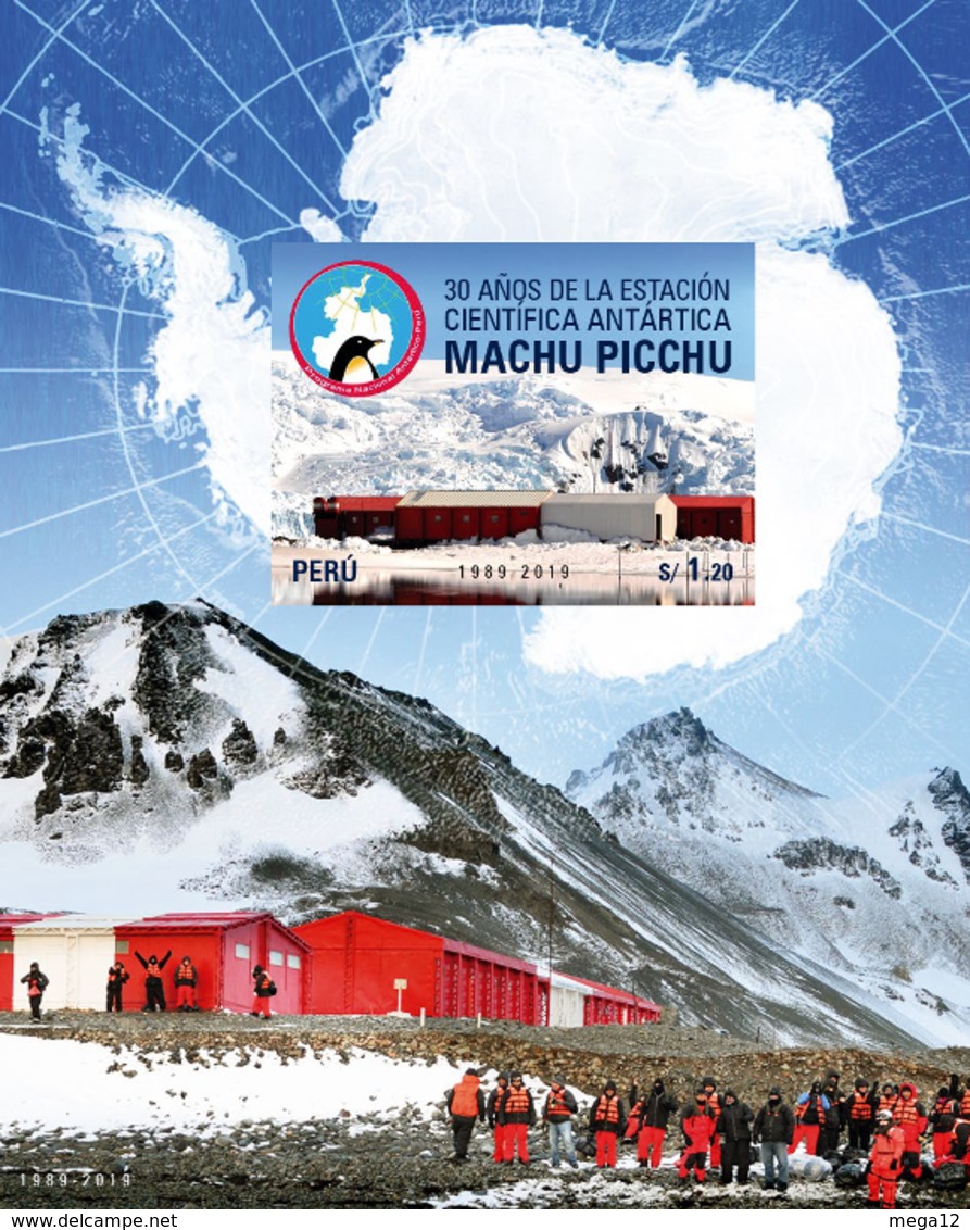 Peru 2020 30 Years Of Scientific Station Machu Picchu Antarctic Base NOTICE: DO NOT BUY. - Peru