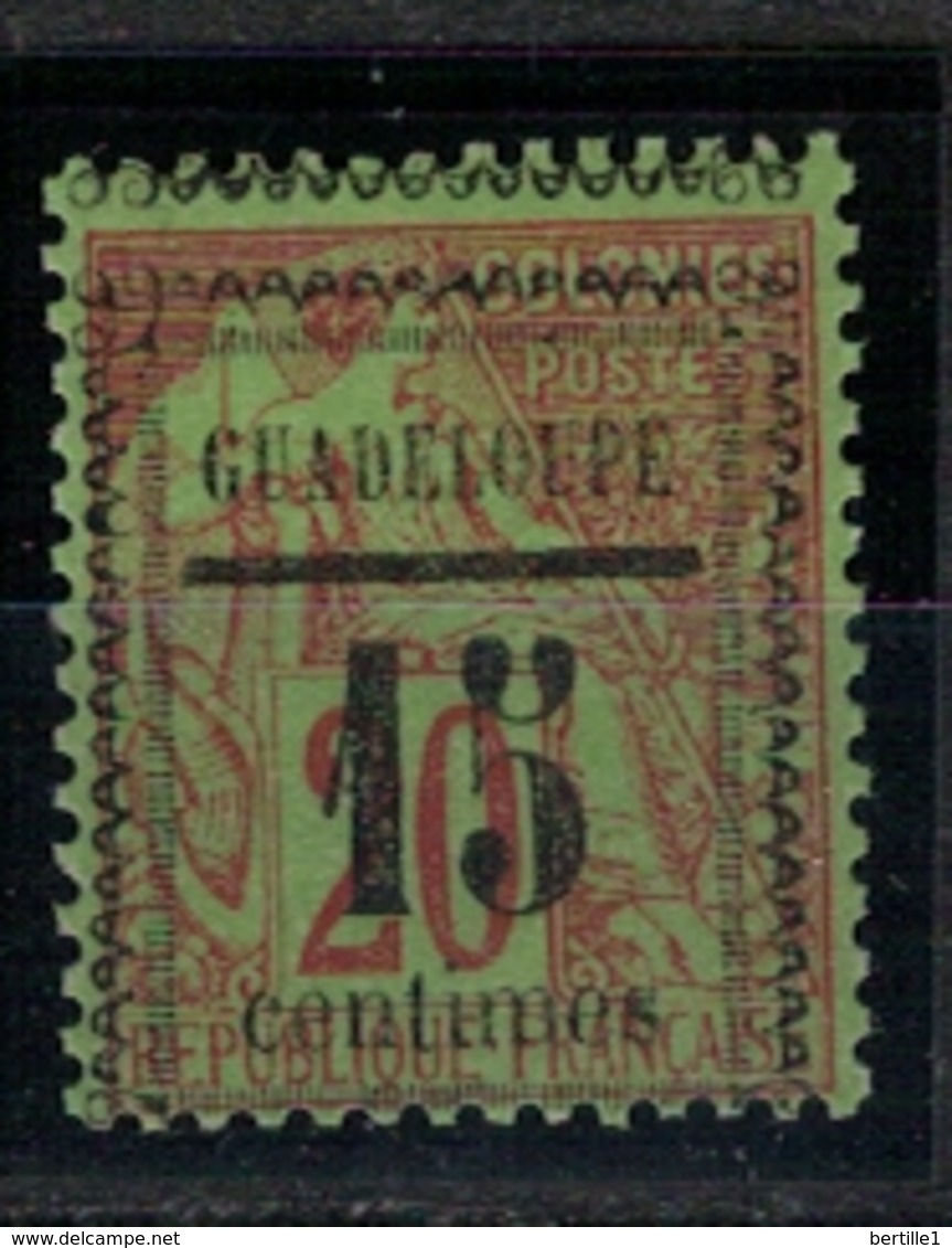 GUADELOUPE            N°  YVERT  :  8             NEUF SANS GOMME    ( SG  1/42 ) - Unused Stamps