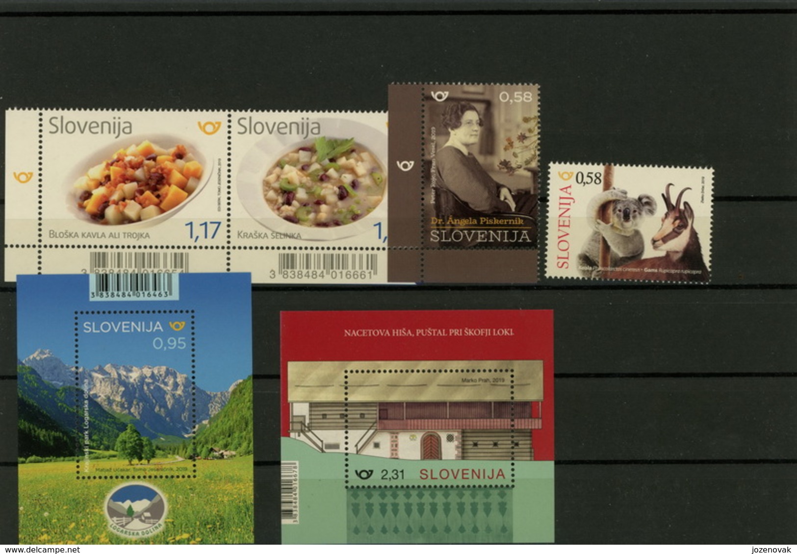 Slowenien 2019, Slovenia 2019, Slovenija 2019 MNH (**) - Slowenien