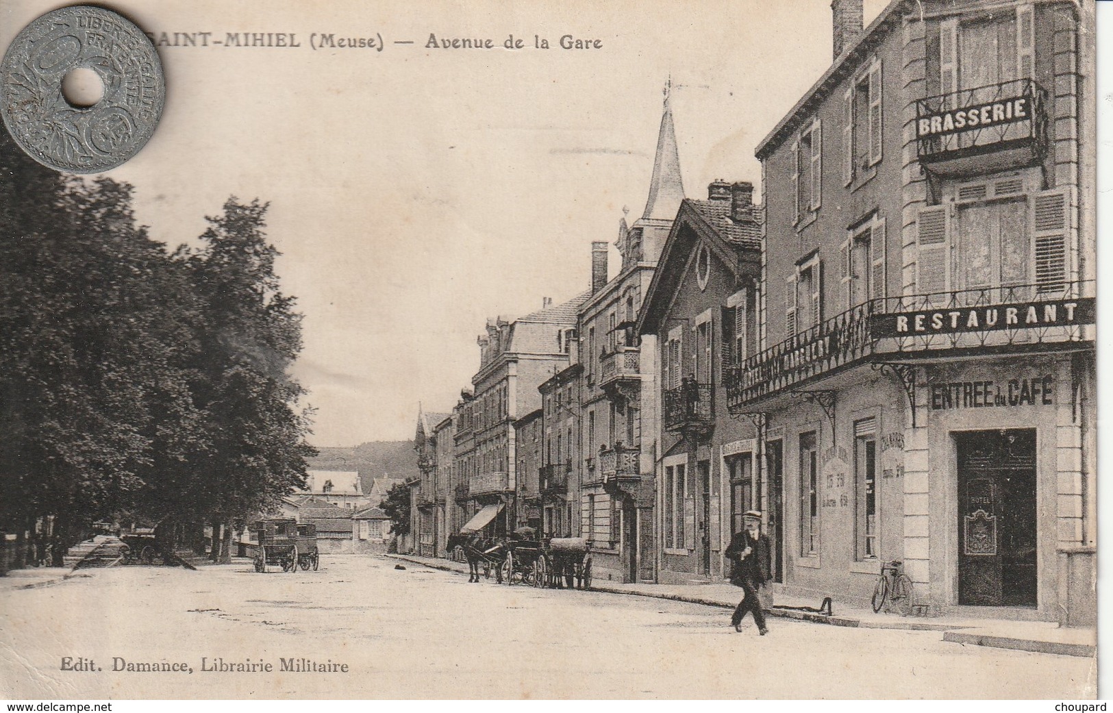 55 - Carte Postale Ancienne De  SAINT MIHIEL  Avenue De LaGare - Saint Mihiel