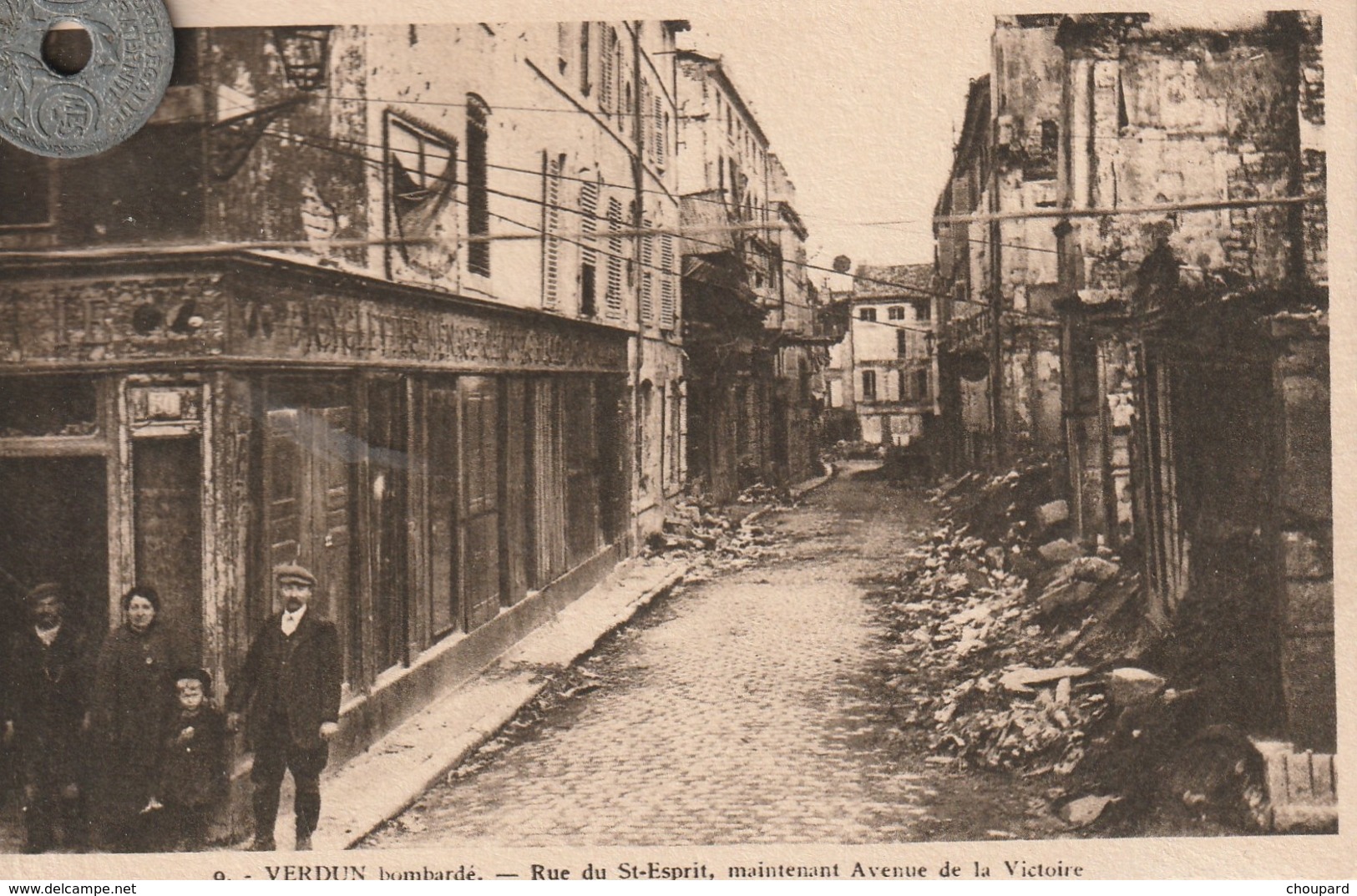 55 - Carte Postale Ancienne De  VERDUN  Rue De Saint Esprit - Verdun