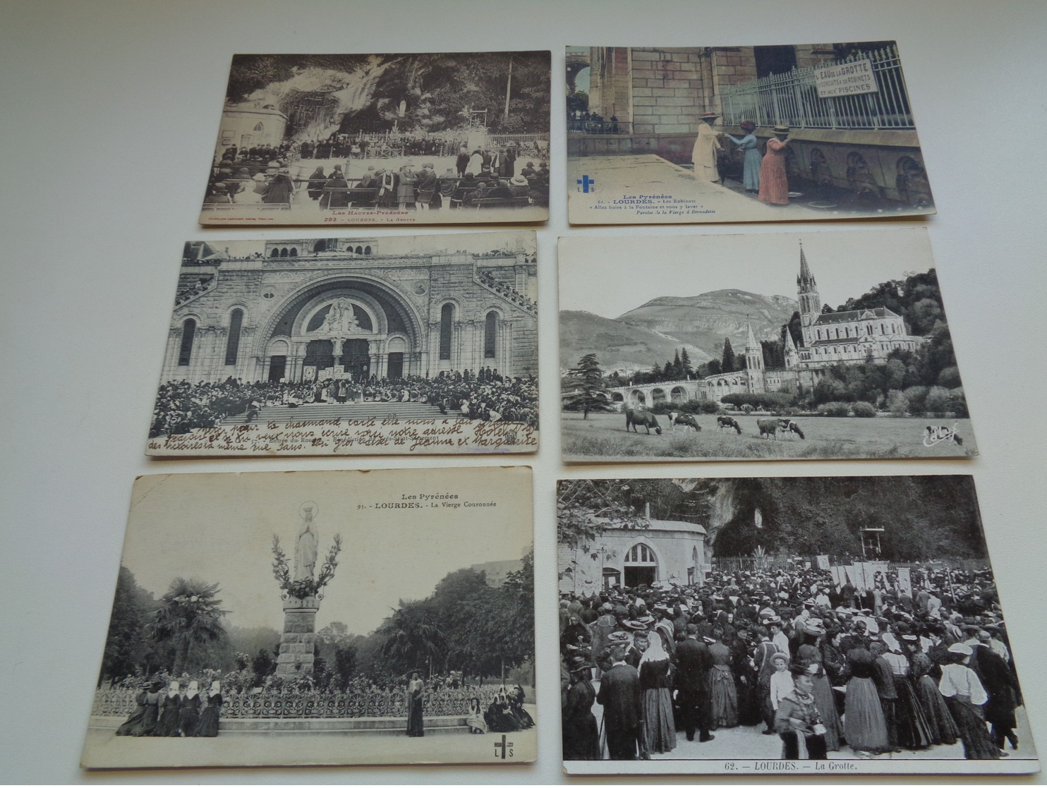 Beau lot de 60 cartes postales de France  Lourdes       Mooi lot van 60 postkaarten van Frankrijk  - 60 scans