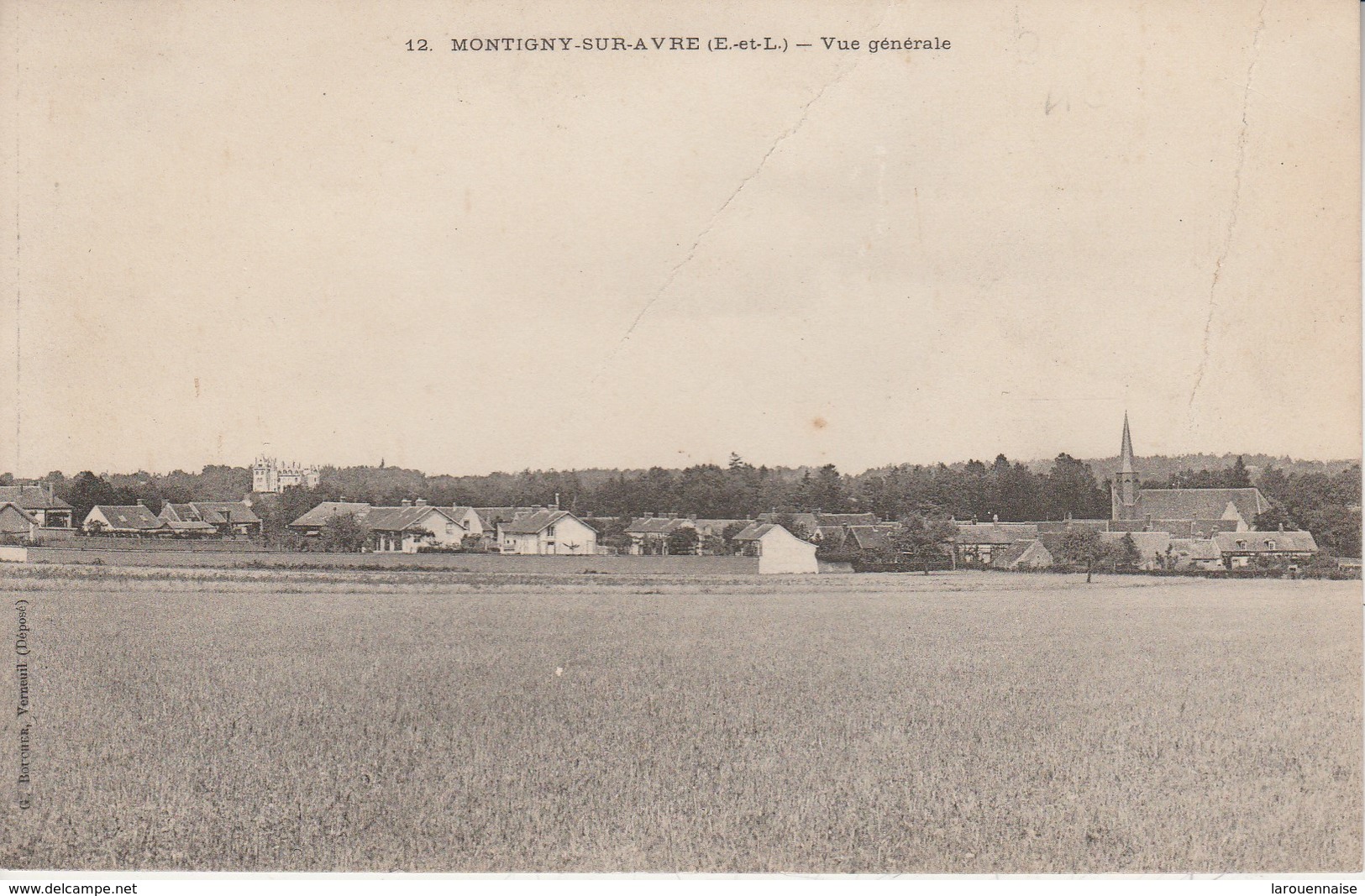 28 - MONTIGNY SUR AVRE - Vue Générale - Montigny-sur-Avre