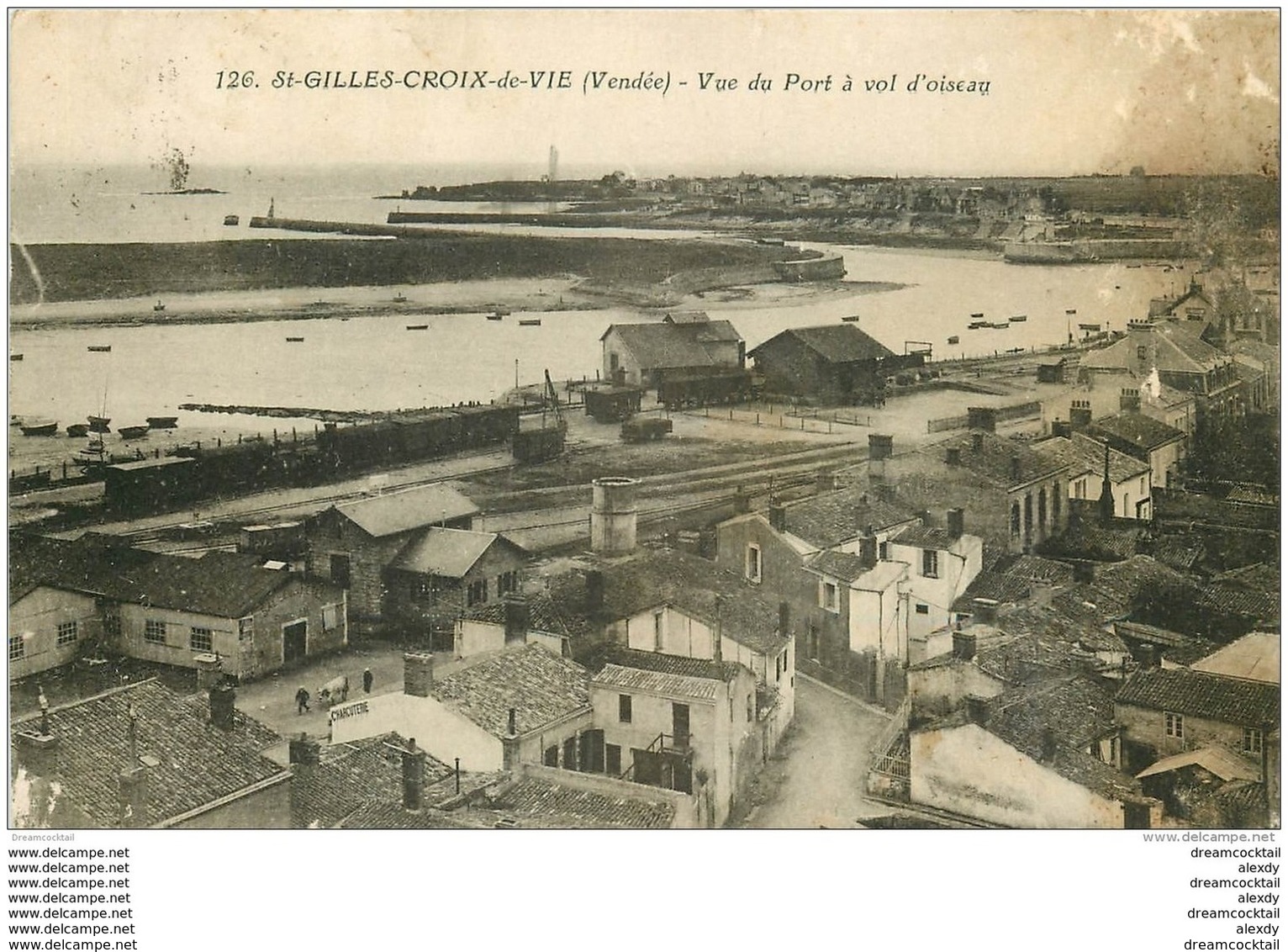 85 SAINT GILLES CROIX DE VIE. Le Port 1930 En L'état - Saint Gilles Croix De Vie