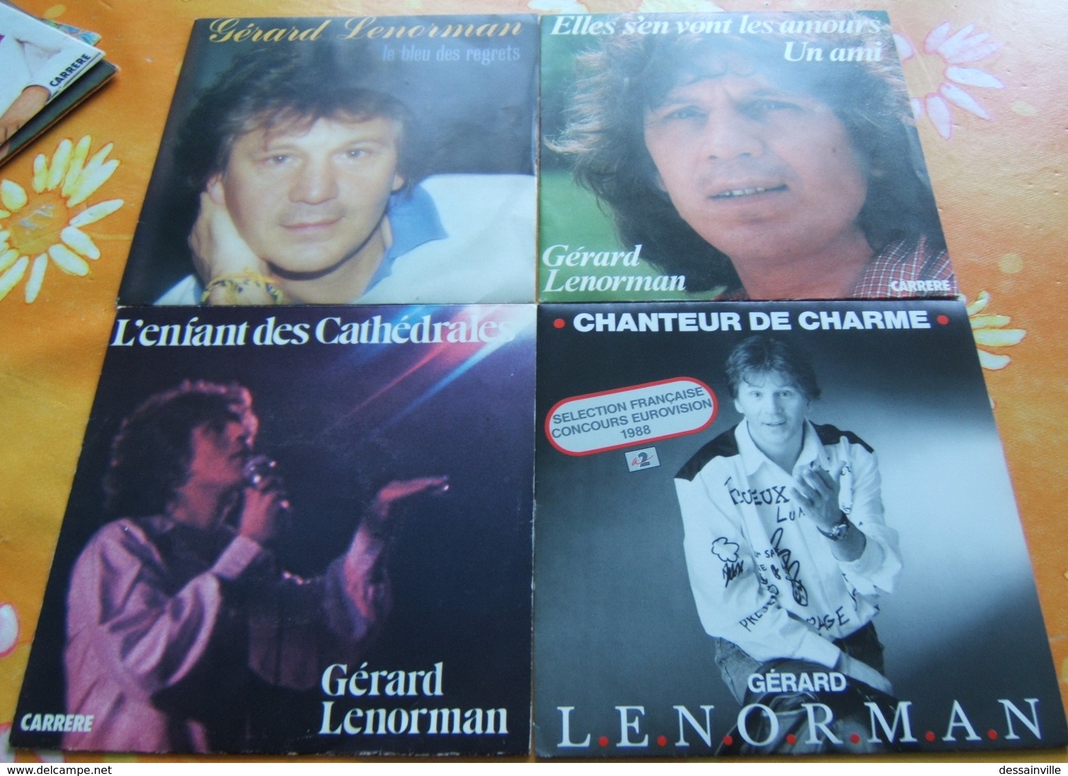 GERARD LENORMAN - Huit 45 Tours - Autres - Musique Française
