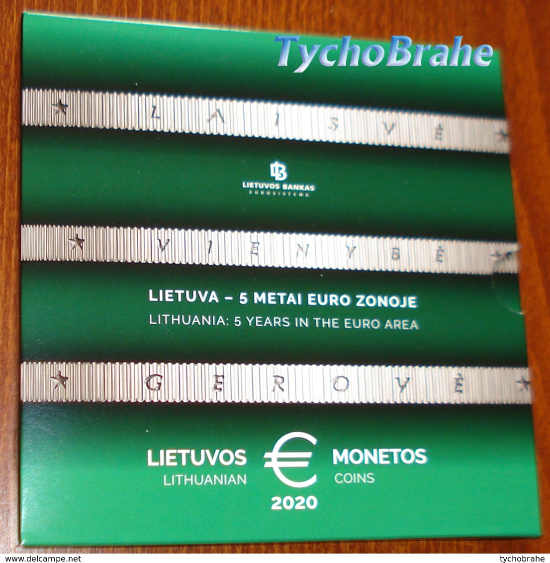 BU LITHUANIA LIETUVA 2020 LITUANIA LITUANIE LITAUEN UNC KMS 8 coins - STGL Euro Set Divisionale