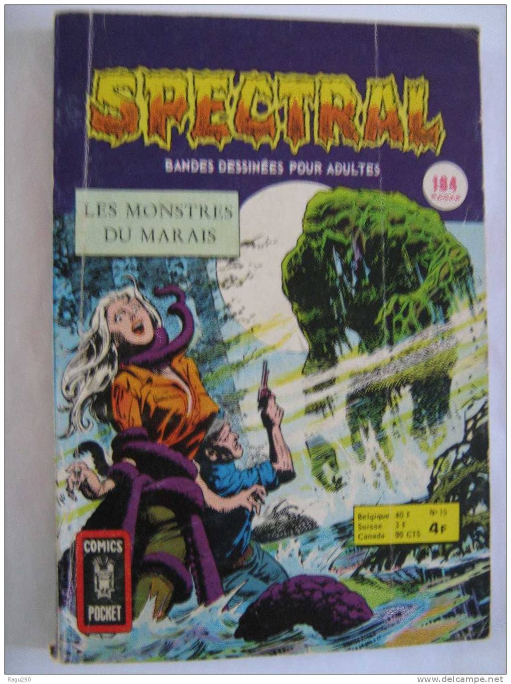 SPECTRAL N° 10 De 1976 - 1ère Série  BD ADULTES - Spectral