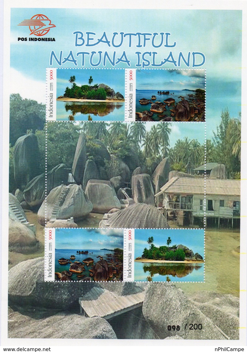 Indonesia 2020 NATUNA ISLAND-MS - Official Personalized Stamp.MNH - Indonesia