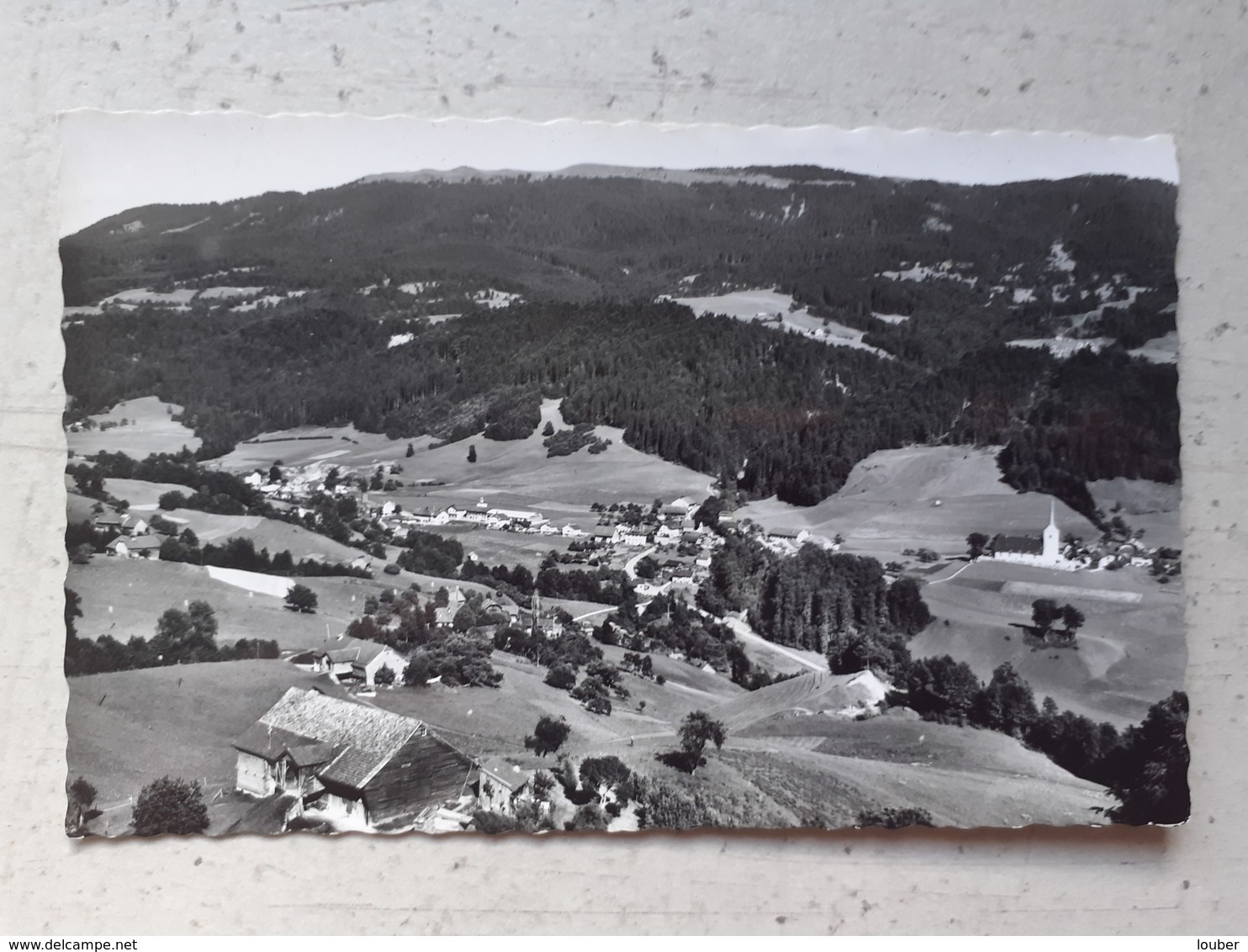 CPA Suisse LA ROCHE Et Chaine De La BERRA - La Roche