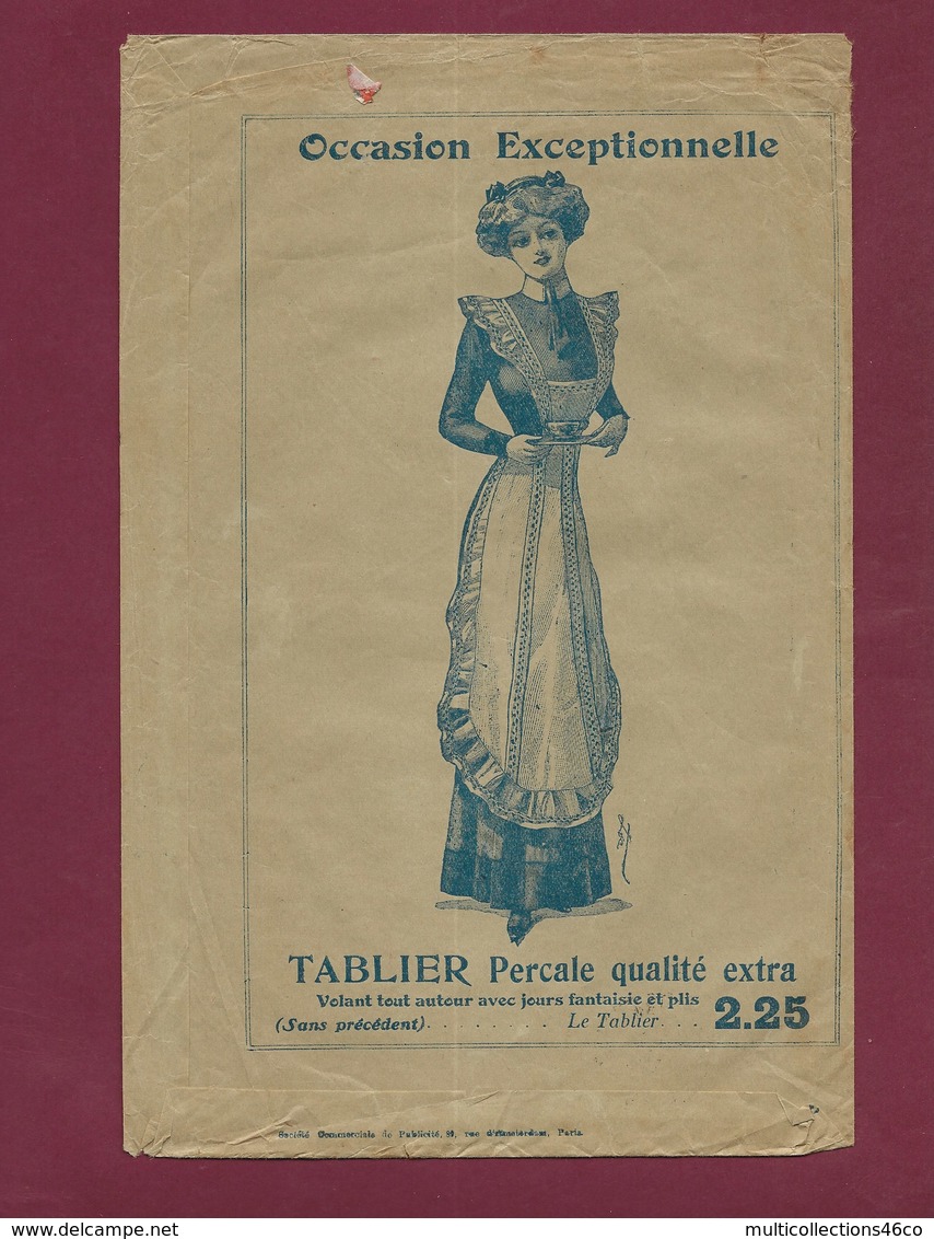 210120 - Grande Enveloppe Illustrée Femme Mode Grand Magasin AU PRINTEMPS Affranchie 5c Semeuse Verte 1911 Millesime 0 - 1877-1920: Periodo Semi Moderno