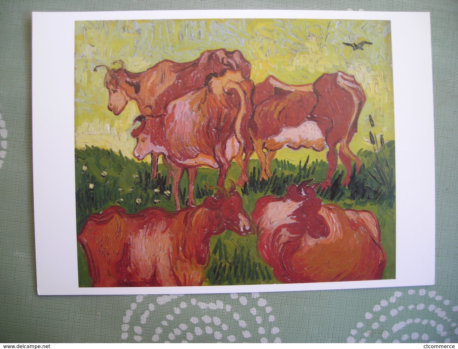 CPM Vincent Van Gogh, Les Vaches - Pittura & Quadri