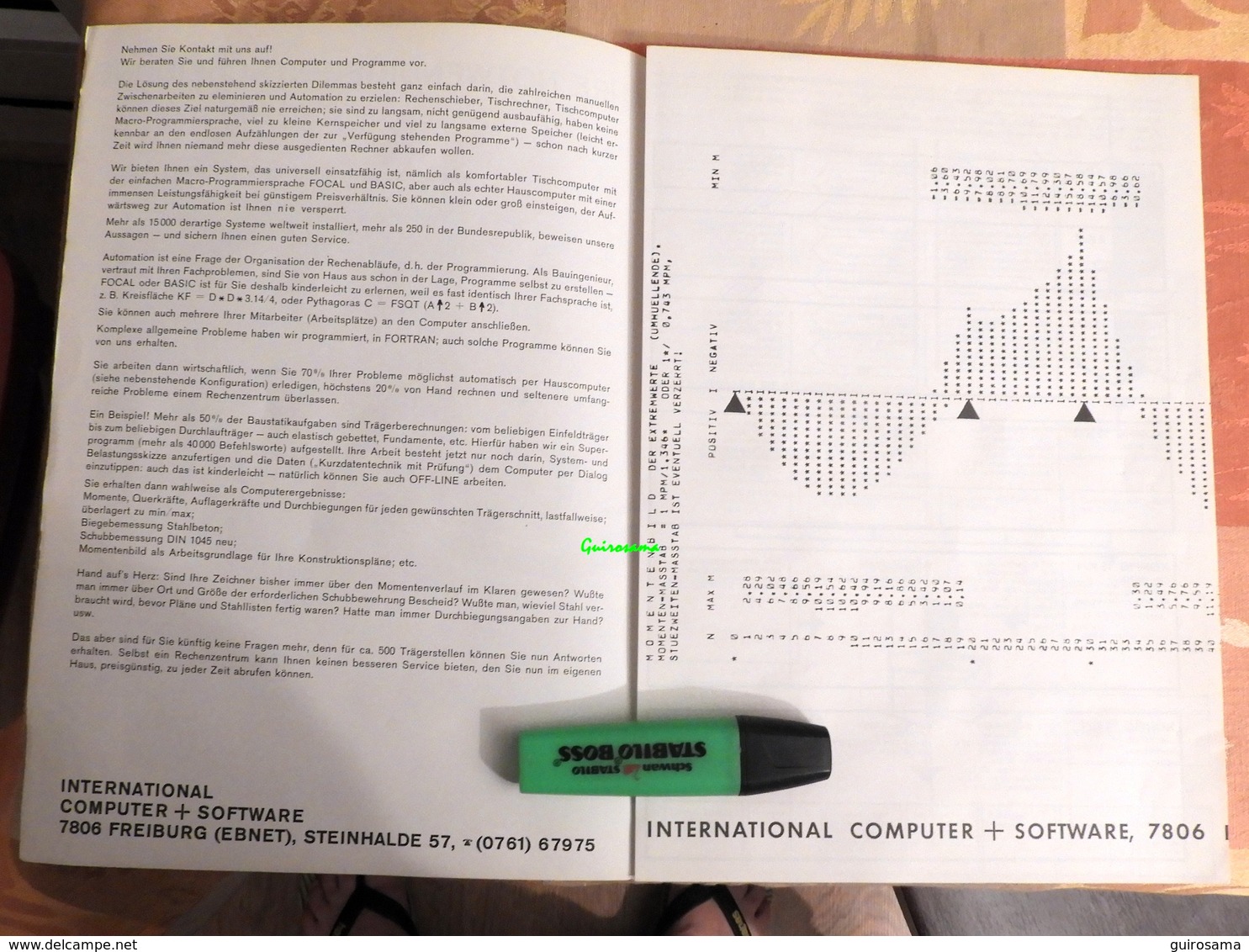 International Computer + Software (Freiburg) - 1972 - 1950 - ...
