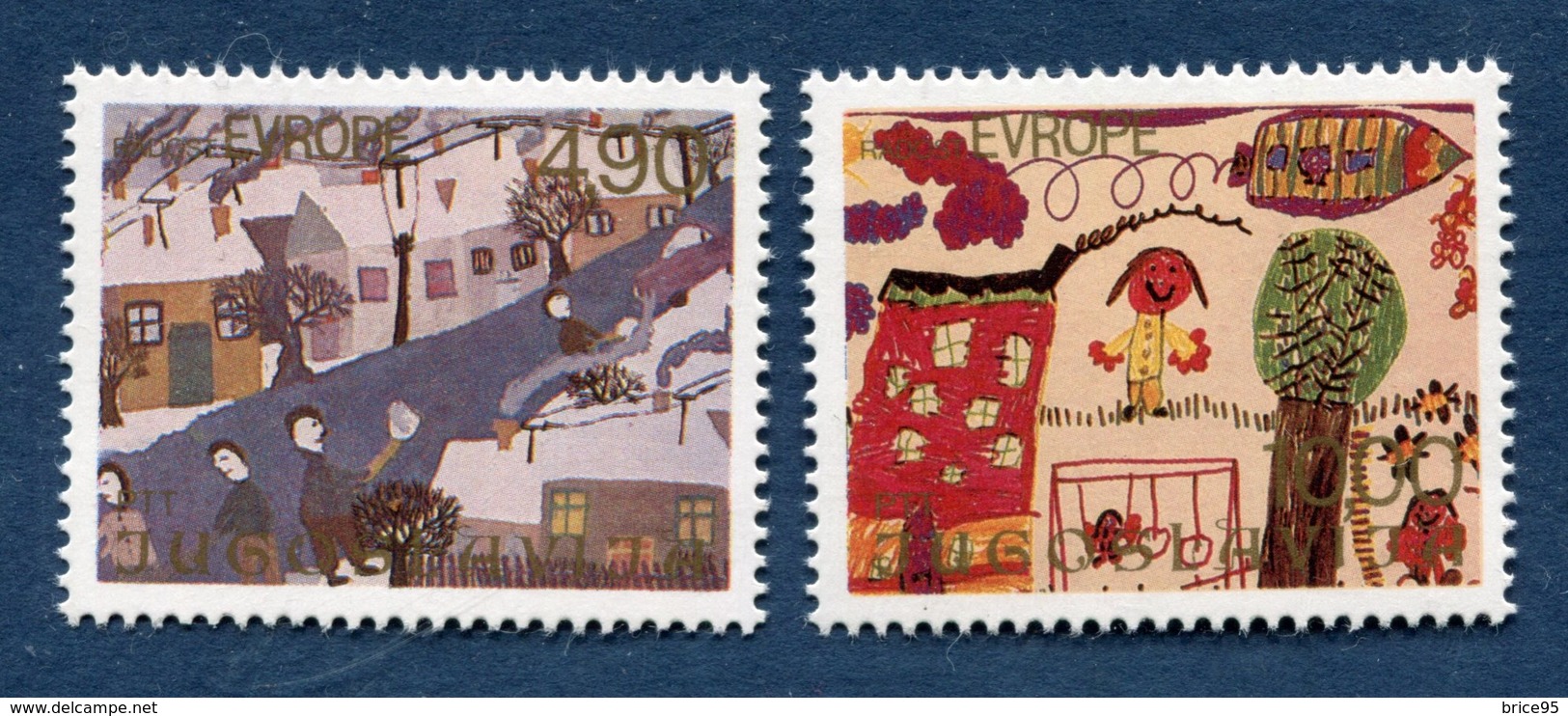 Yougoslavie - YT N° 1686 Et 1687 - Neuf Sans Charnière - 1979 - Nuevos