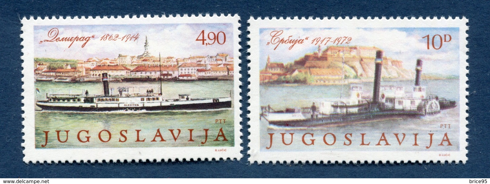 Yougoslavie - YT N° 1699 Et 1700 - Neuf Sans Charnière - 1979 - Nuevos