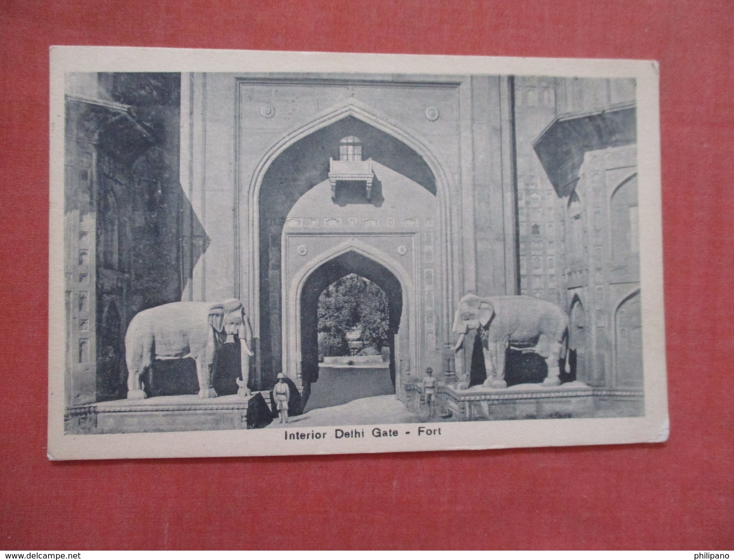 Interior Delhi Gate Fort Has Stamp & Cancel >  Ref 3846 - India