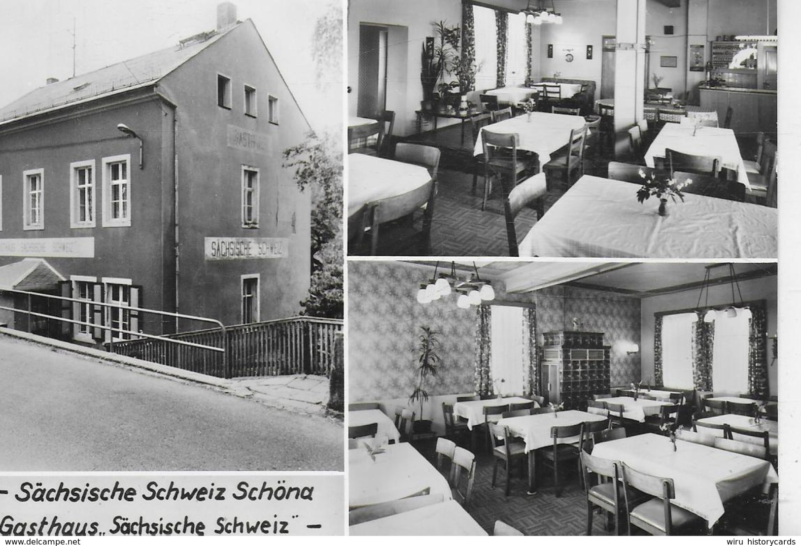 AK 0412  Schöna - Gasthaus " Sächsische Schweiz " / Ostalgie , DDR Um 1984 - Schöna