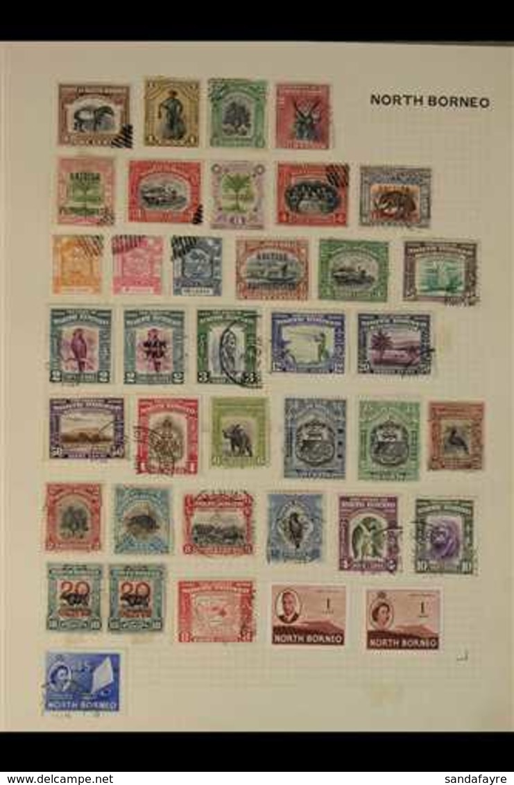 BRITISH ASIA COLLECTION IN AN ALBUM 19th Century To 1970's Mint And Used (mainly Used), With Much Of Interest Throughout - Other & Unclassified