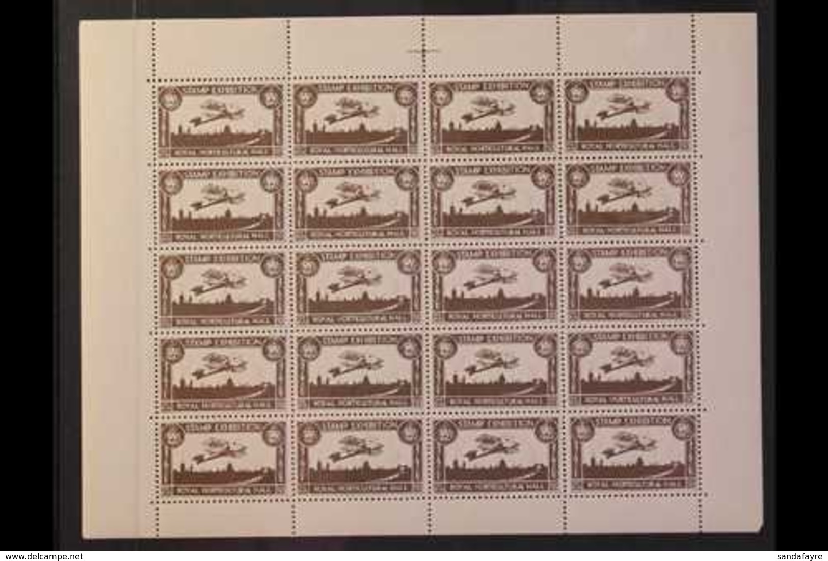 BRITISH STAMP EXHIBITIONS 1897-1960 Chiefly Never Hinged Mint Collection, Essentially All Different, A Few Blocks And Se - Otros & Sin Clasificación