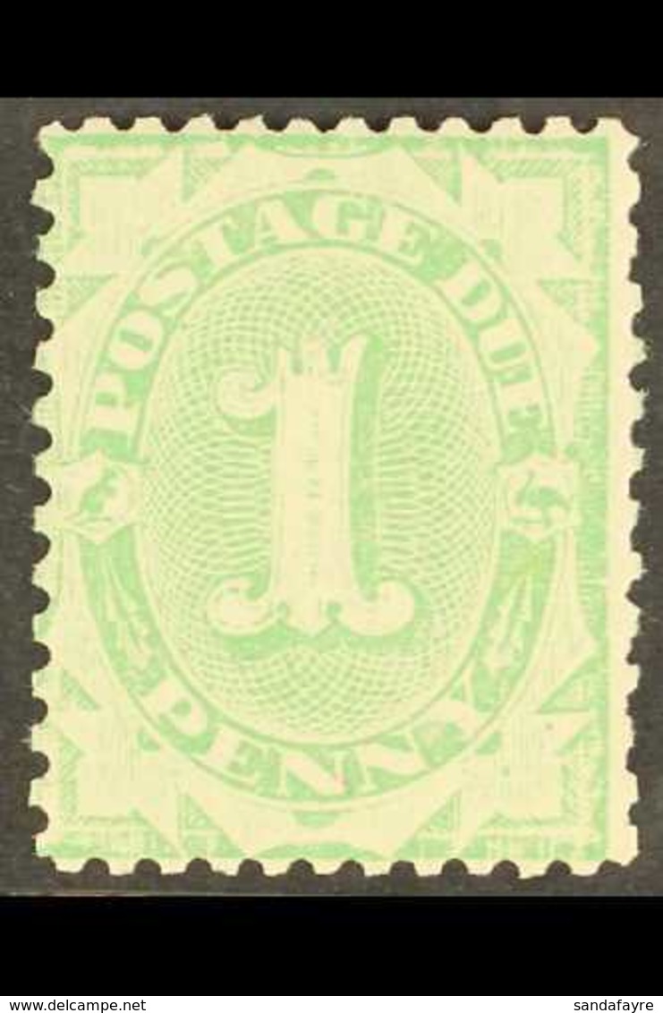 POSTAGE DUES 1907 1d Dull Green, Wmk Crown Over Double Lined A, Perf 11½ X 11, Wmk Inverted, SG D54w, Fine Mint. For Mor - Andere & Zonder Classificatie