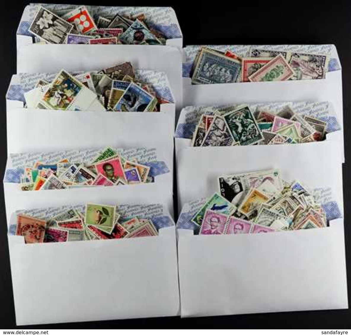 STAMPS IN ENVELOPES Mostly 20th Century Mint & Used Unsorted Stamps In Envelopes, Includes Belgian Congo, Ruanda Urundi  - Other & Unclassified