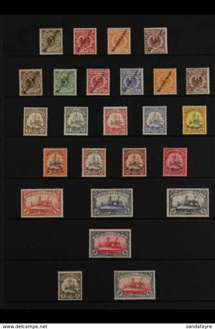 MARSHALL ISLANDS 1899-1919 MINT COLLECTION That Includes 1899 "Marschall Inseln" 3pf, 10pf, 25f & 50pf, 1899 "Marshall I - Andere & Zonder Classificatie