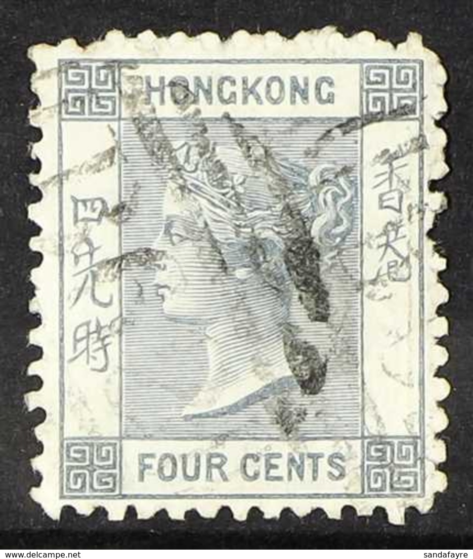 1863 4c Slate, Variety "perf 12½", SG 9f, Fine Used. For More Images, Please Visit Http://www.sandafayre.com/itemdetails - Other & Unclassified