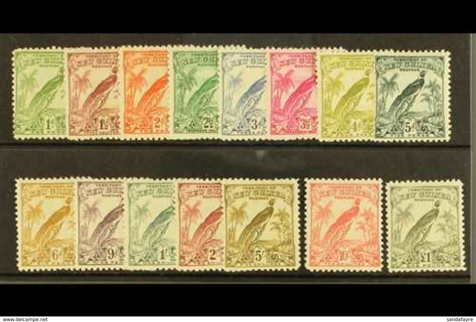 1932 10th Anniv Set (without Dates),  SG 177/89, Very Fine And Fresh Mint. (15 Stamps) For More Images, Please Visit Htt - Papua New Guinea