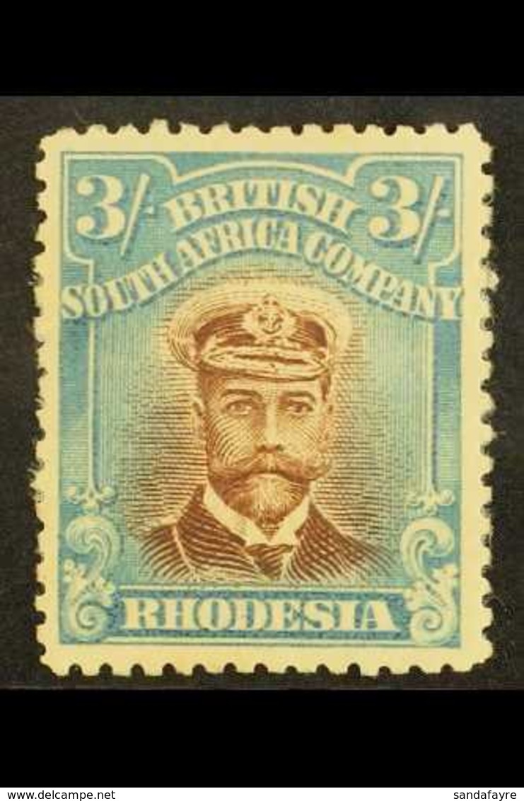 1913-19 3s Chestnut & Light Blue, SG 237, Mint, Small Part OG, Nice Appearance For More Images, Please Visit Http://www. - Sonstige & Ohne Zuordnung