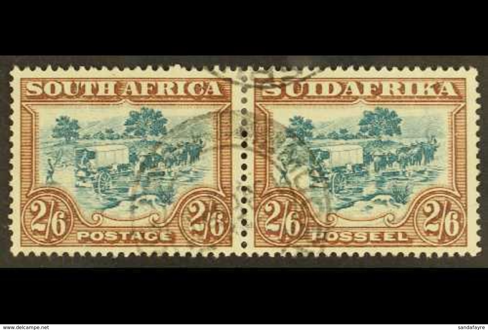 1930-45 2s6d Blue-green & Brown, SG 49, Very Fine Used, 1941 Dated Postmark. For More Images, Please Visit Http://www.sa - Non Classificati
