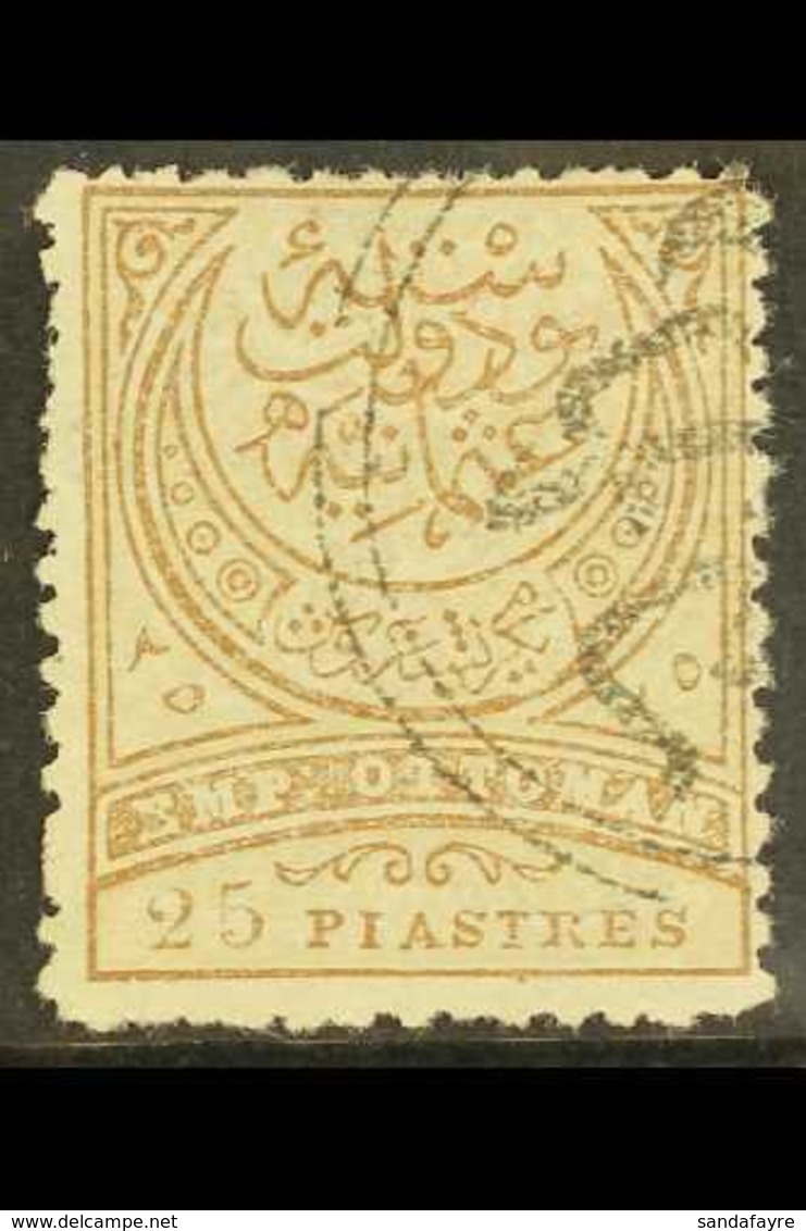 1886 25pi Pale Grey Brown, SG 112, Very Fine Used. For More Images, Please Visit Http://www.sandafayre.com/itemdetails.a - Other & Unclassified
