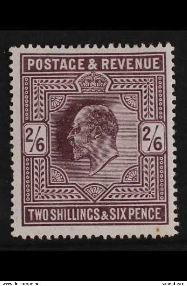 1911-13 2s6d Dark Purple, Somerset House Printing, SG 317, Very Fine Mint. For More Images, Please Visit Http://www.sand - Unclassified