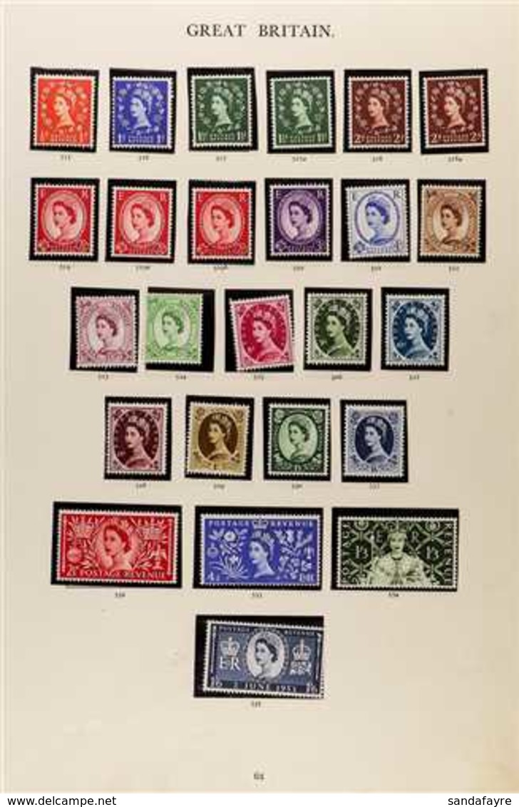 1952-1970 COMPREHENSIVE FINE MINT COLLECTION In Hingeless Mounts On Windsor Pages, All Different, Almost COMPLETE For Th - Other & Unclassified