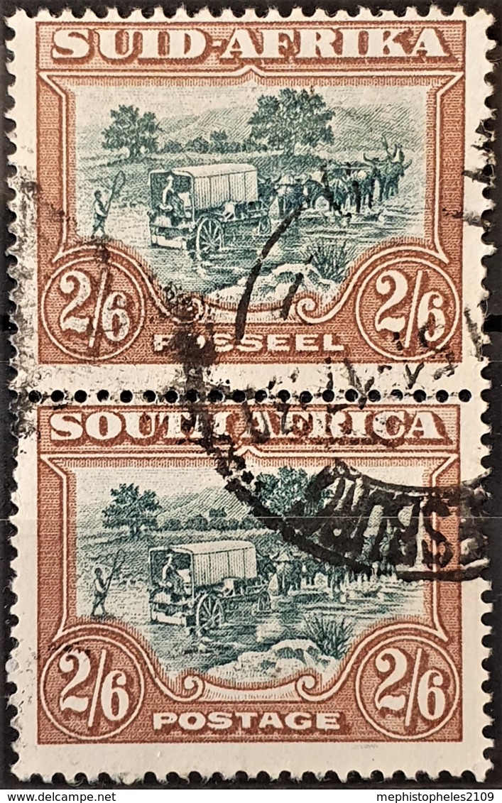 SOUTH AFRICA 1927/28 - Canceled - Sc# 30 - 2/6d - Usati