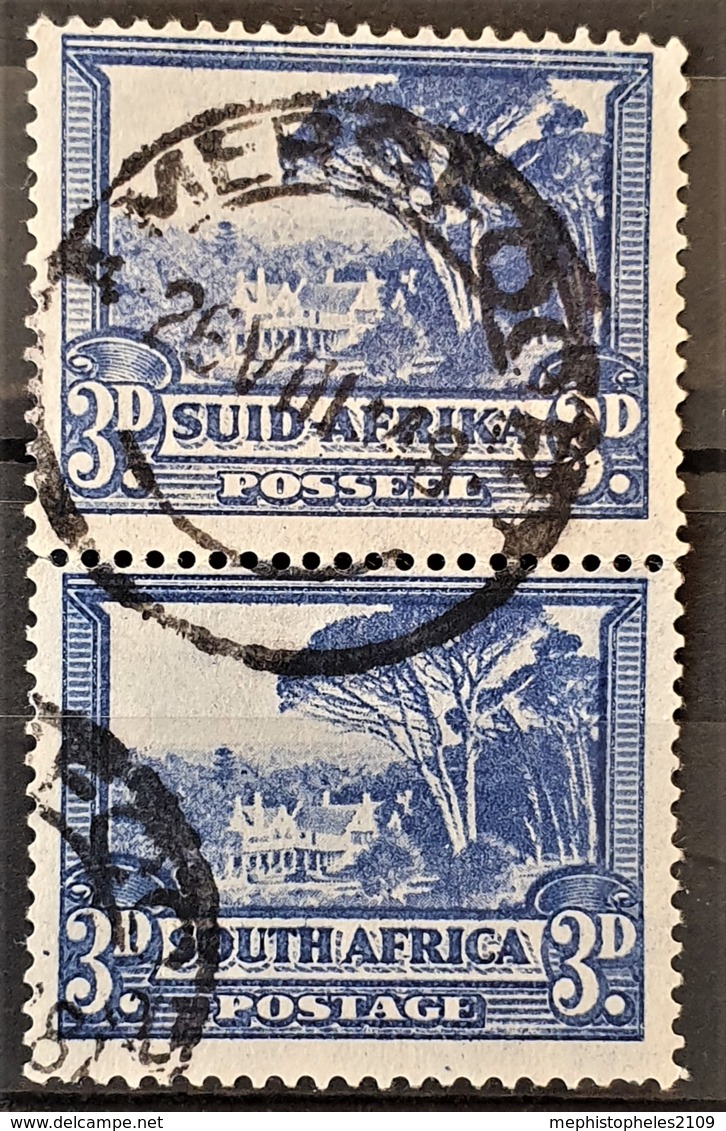 SOUTH AFRICA 1933/54 - Canceled - Sc# 57 - 3d - Usati