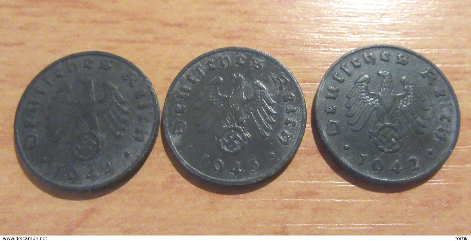 IIIe Reich - Lot De 17 Monnaies Diverses - Collections