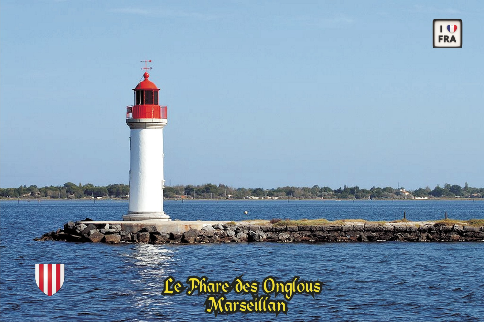 Set 6 Cartes Postales, Phares, Lighthouses Of Europe, France, Marseillan, Le Phare Des Onglous - Fari