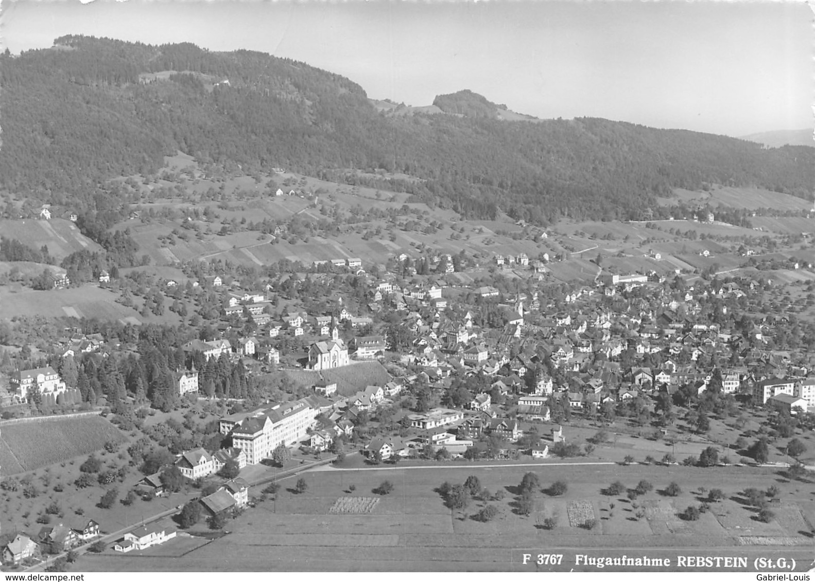 Flugaufnahme Rebstein ( 10 X 15 Cm) - Stein