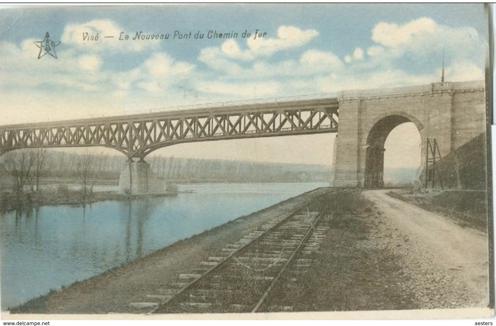 Visé; Le Nouveau Pont Du Chemin De Fer - Non Voyagé. (Emile Dumont - Liège) - Visé