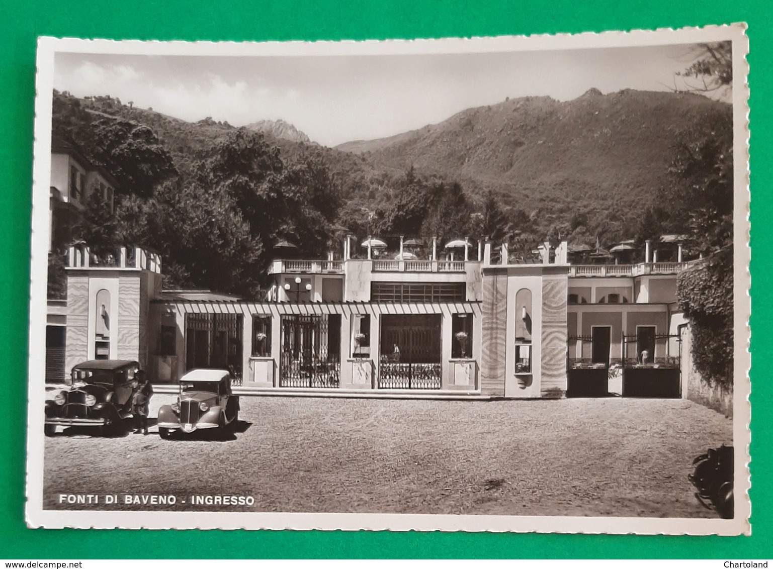 Cartolina Fonti Di Baveno - Ingresso - 1964 - Verbania