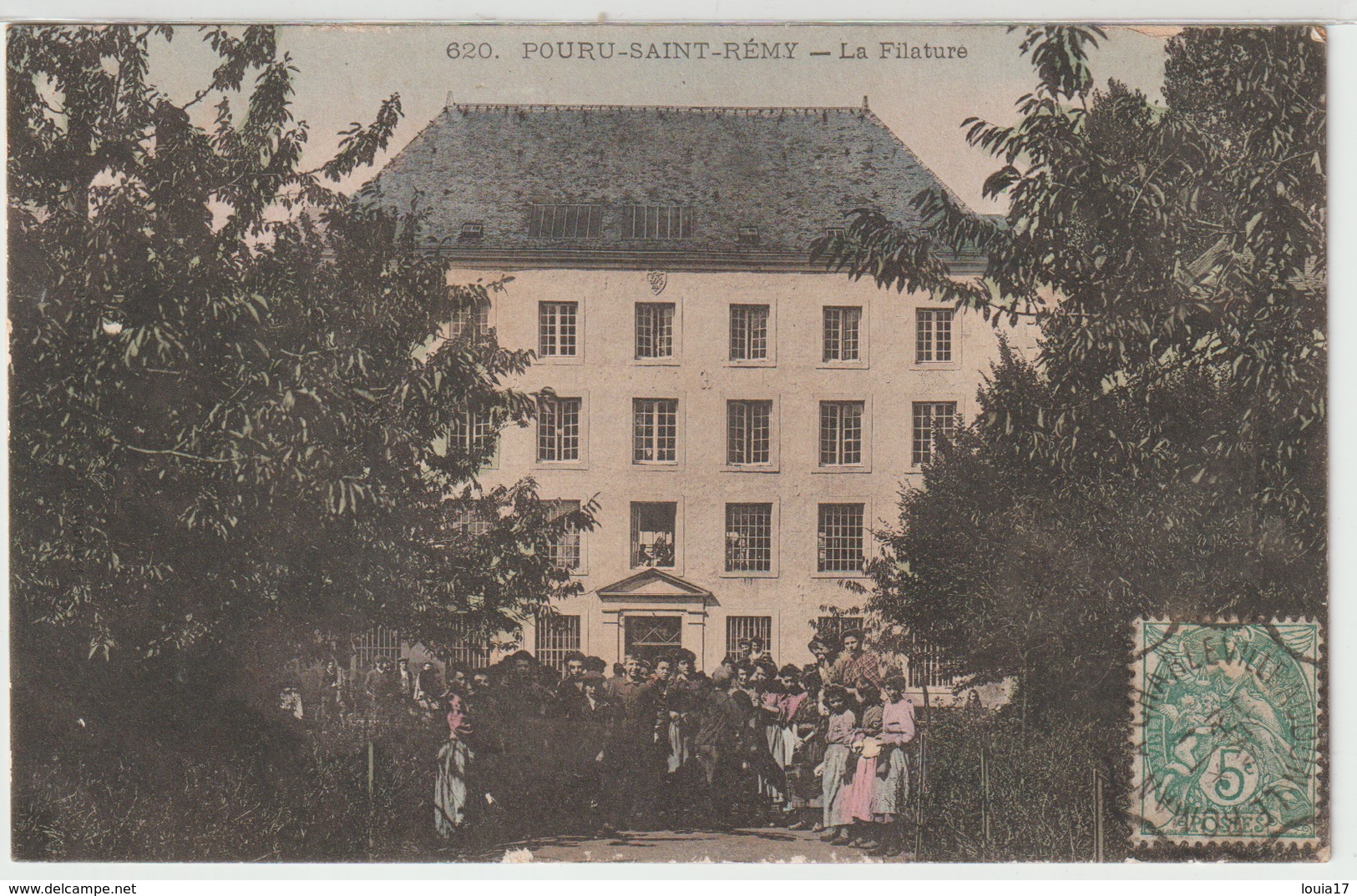 08 - Pouru Saint Rémy - La Filature - Autres & Non Classés
