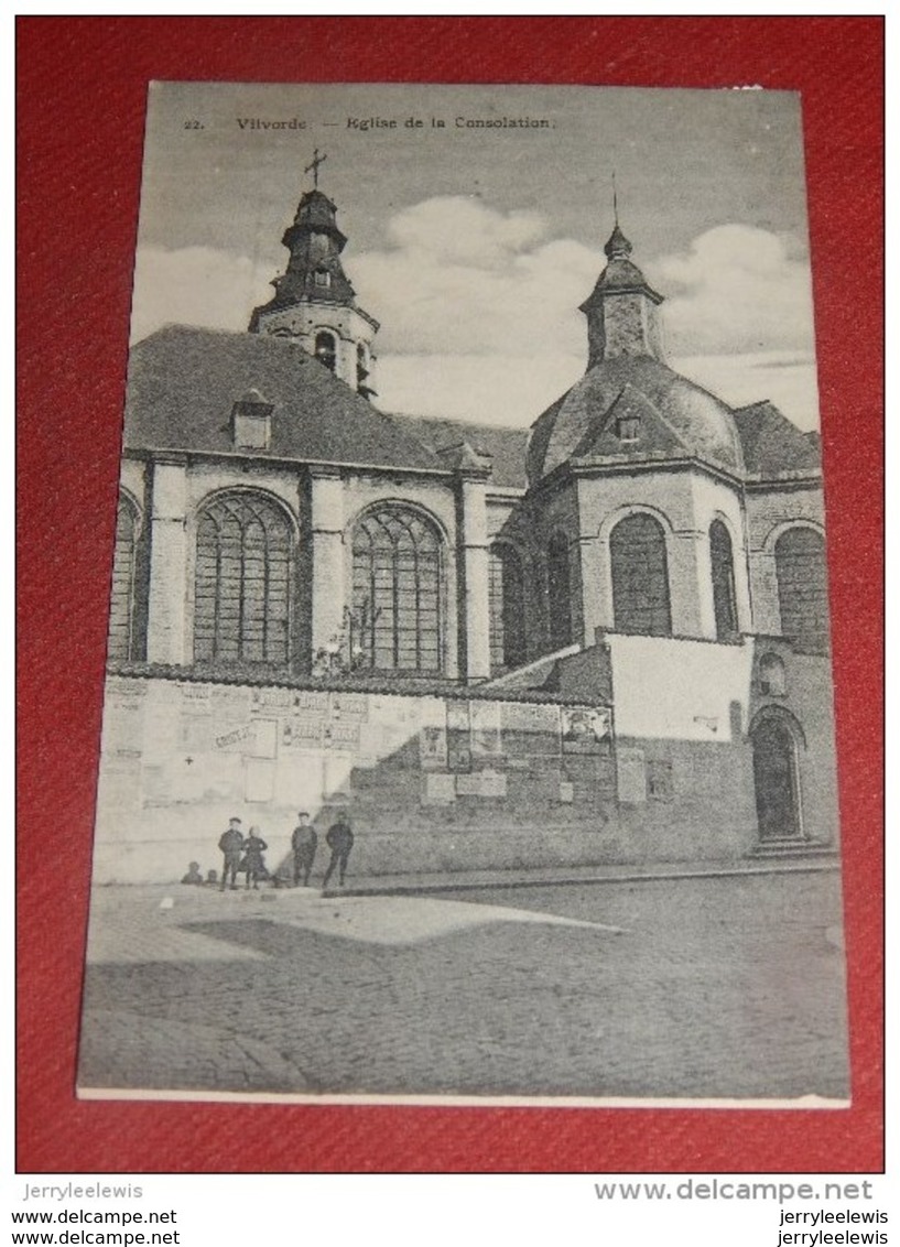 VILVOORDE  -  VILVORDE  -  Eglise De La Consolation  -  1909 - Vilvoorde