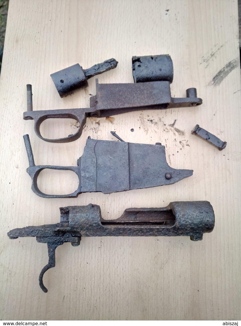 Mauser Parts Neutralisé ...obus Projektil Spoletta Fusee GRENADE Mine - Armes Neutralisées