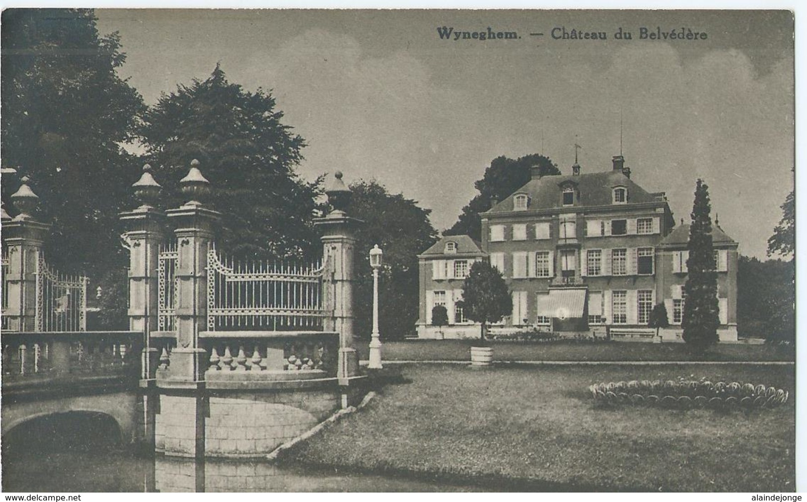 Wijnegem - Wyneghem - Château Du Belvédère - Na De Verandering, Zicht 1946 - REPRO - Wijnegem