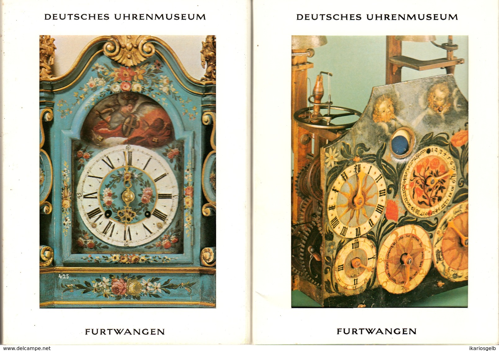 FURTWANGEN 1961 " Uhrenmuseum 2 Mappen Mit Ges. 23 Versch. Farbigen Ansichten " - Furtwangen