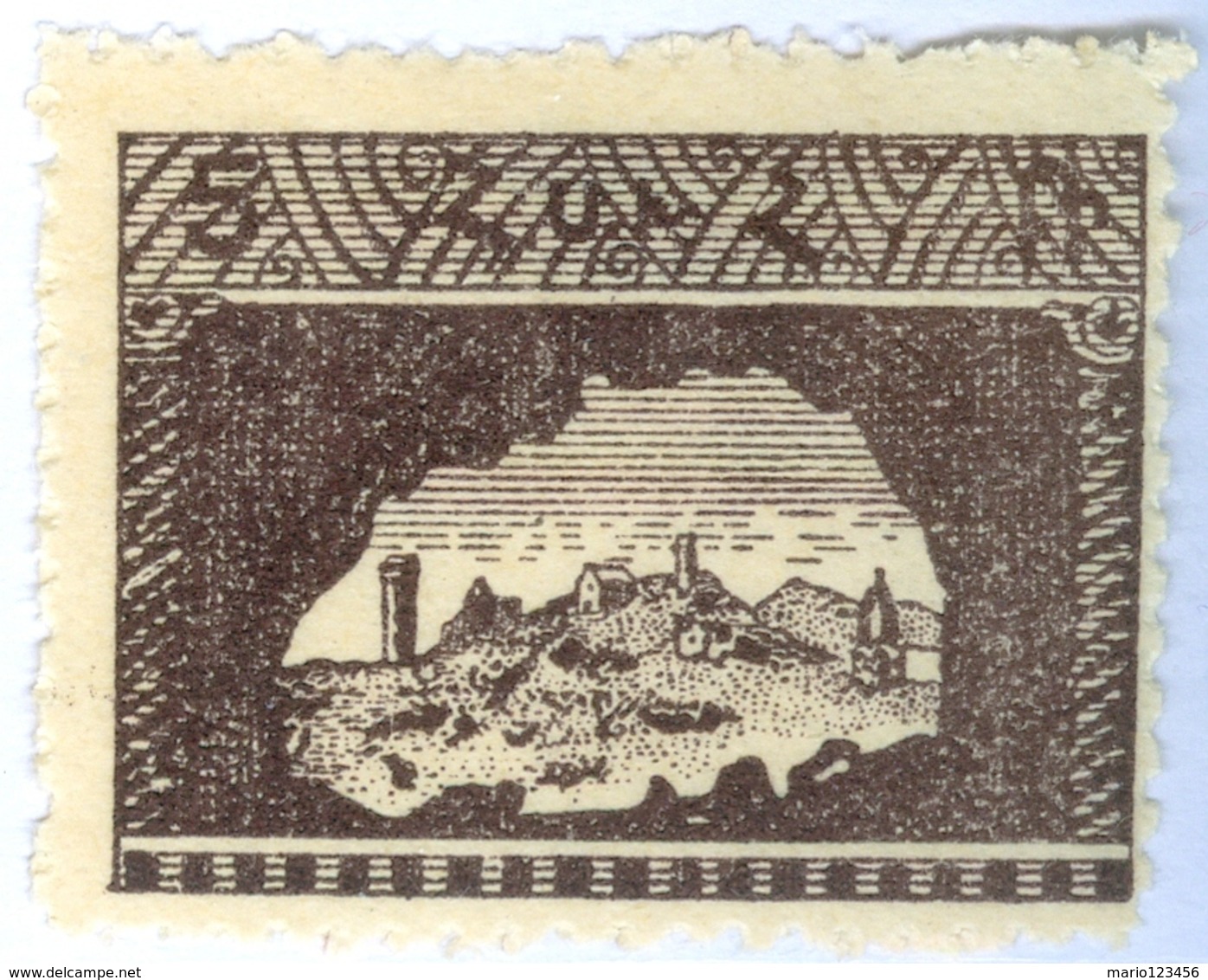 ARMENIA, SIMBOLI NAZIONALI, 1921, 5 R., FRANCOBOLLO NUOVO (MLH*)  Mi:AM IIdA, Scott:AM 281, Yt:AM 105 - Armenië