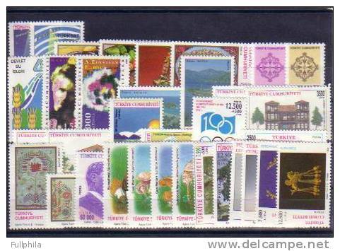 1994 TURKEY YEAR COMPLETE SET ALL MNH ** - Années Complètes