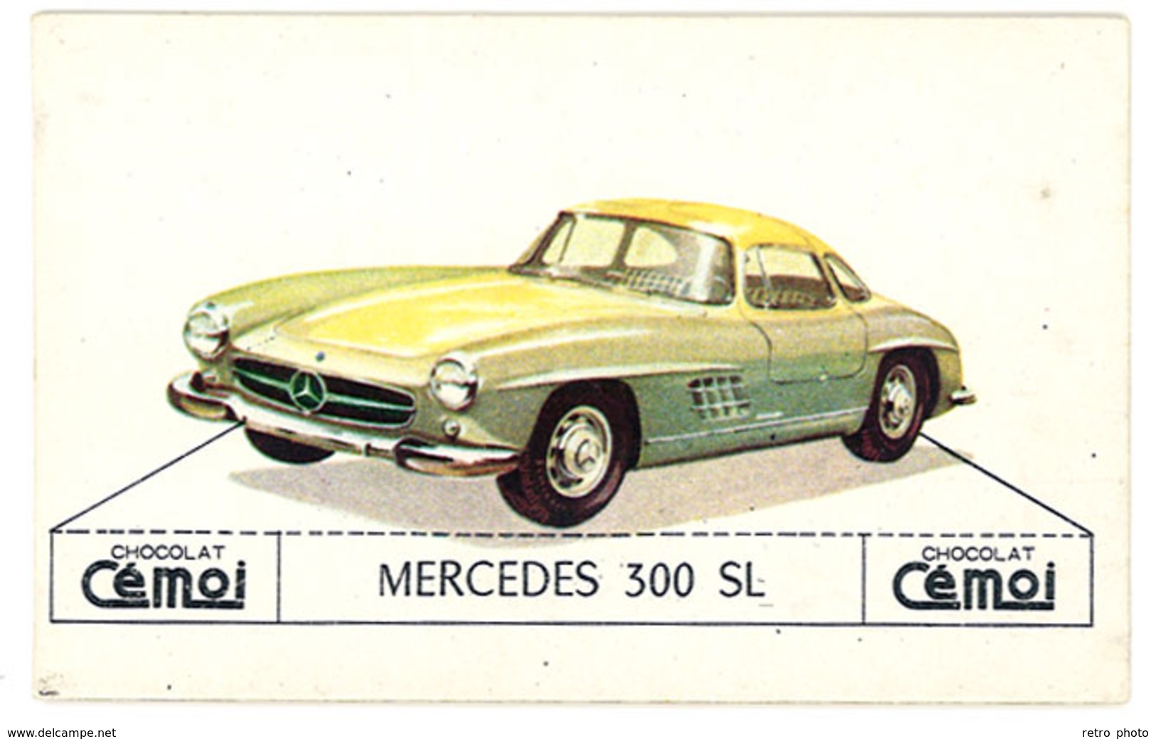 Chromo Chocolat Cemoi ( Automobile): Mercédès 300 SL - Autres & Non Classés