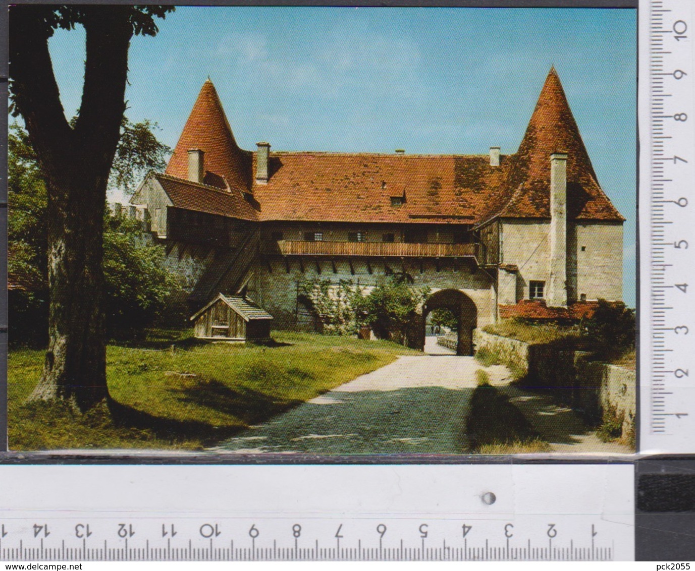 Burghausen Deutschlands Längste Burg Georgstor Ungelaufen  AK 575 - Burghausen